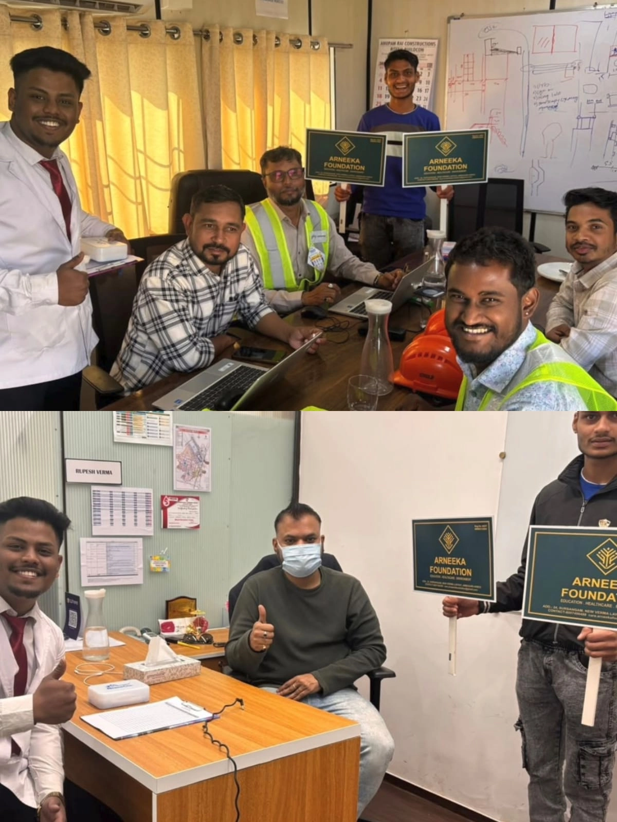 Health Promotion activity at a corporate company.