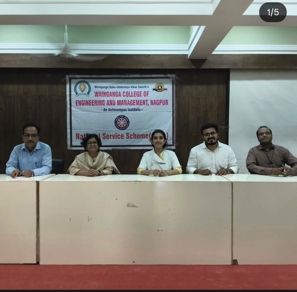 Health Screening activity for engineering college students.